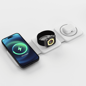 Foldable 3-in-1 Charging Station