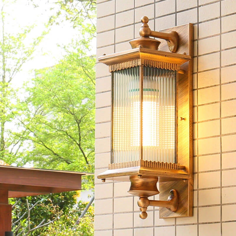 Cinquette Industrial Black Aluminum LED Wall Sconce for Patio and Entryway
