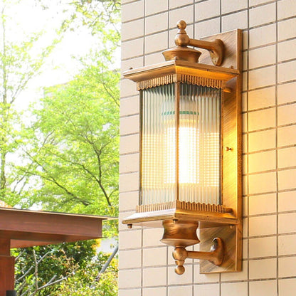 Cinquette Industrial Black Aluminum LED Wall Sconce for Patio and Entryway