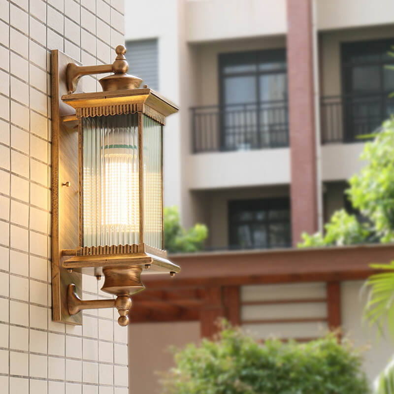 Cinquette Industrial Black Aluminum LED Wall Sconce for Patio and Entryway