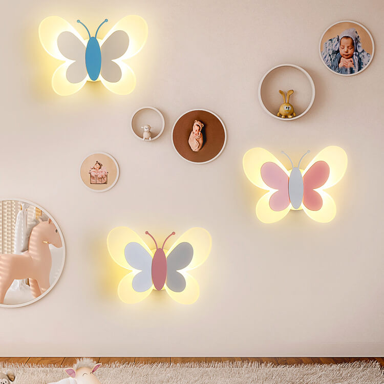 Havenlyn Modern White Acrylic LED Wall Sconce for Bedroom and Living Room Accent Lighting