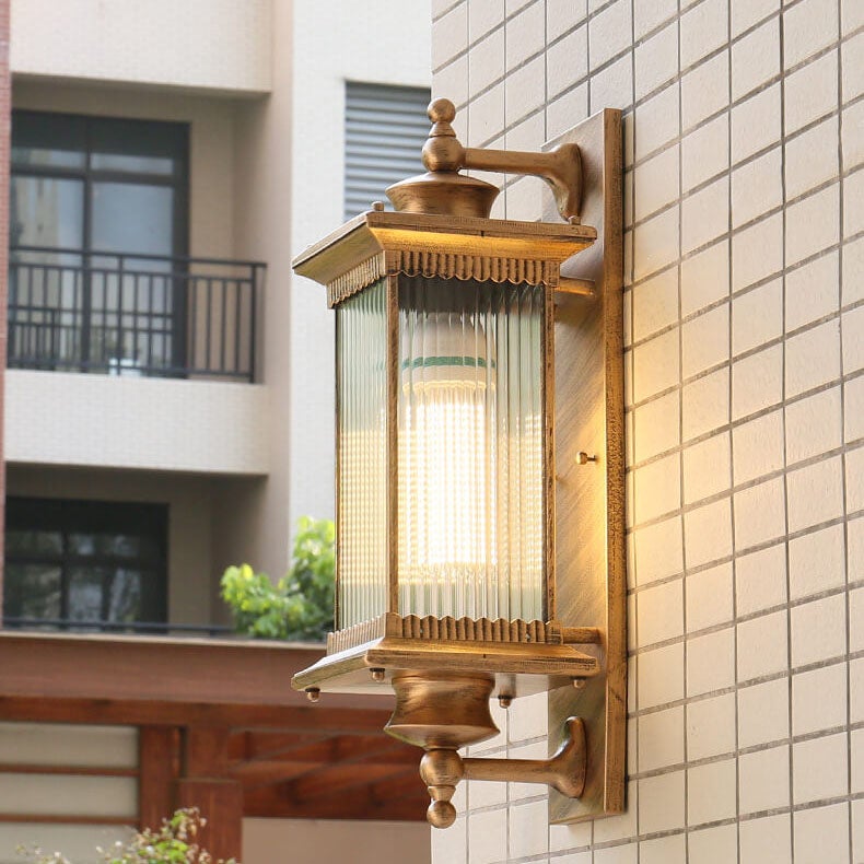 Cinquette Industrial Black Aluminum LED Wall Sconce for Patio and Entryway