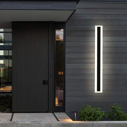 Zephyrine Modern Acrylic LED Bar Wall Sconce Weatherproof for Porch and Patio Lighting