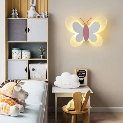 Havenlyn Modern White Acrylic LED Wall Sconce for Bedroom and Living Room Accent Lighting
