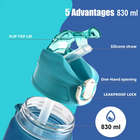 1L Leakproof Sports Water Bottle