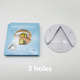 3 Holes