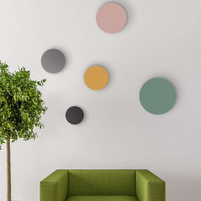 Tivorelle Modern Colorful Iron LED Wall Sconce for Hallway Accent Lighting