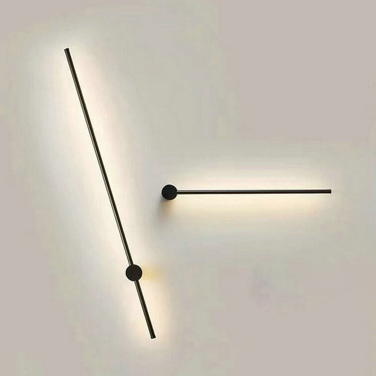 Xiomara Minimalist Aluminum LED Strip Wall Sconce with Dimmable Glow for Hallway Lighting