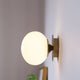 Chrome + Beige / Pull Wire Switch / 100V-120V