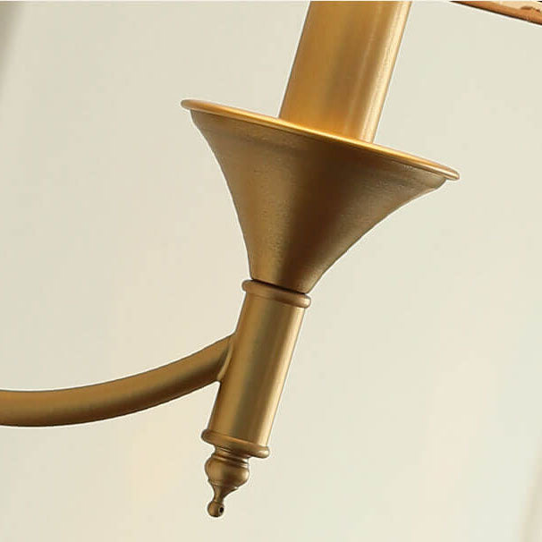 Calanthea European Iron Fabric Mushroom Wall Sconce for Bedside and Study Reading