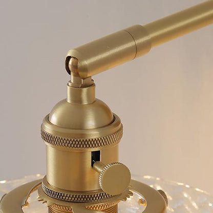 Verrocchio Nordic Brass Cylinder Wall Sconce for Headboard and Hallway Lighting