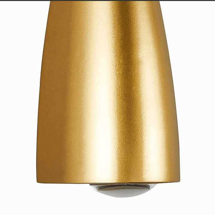 Xaverine Modern Metal Long Horn Wall Sconce with Dual LED for Living Room and Bedroom
