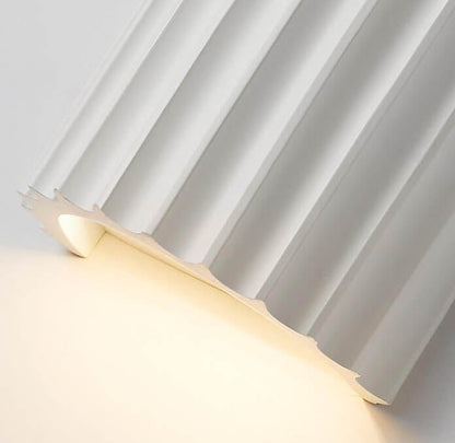 Quilliane Modern Resin Cylinder Wall Sconce for Hallway Accent Lighting