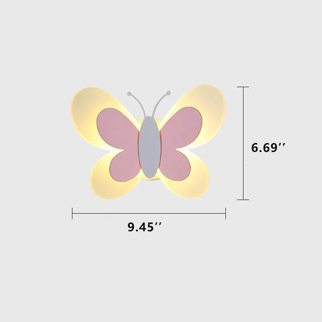 Havenlyn Modern White Acrylic LED Wall Sconce for Bedroom and Living Room Accent Lighting