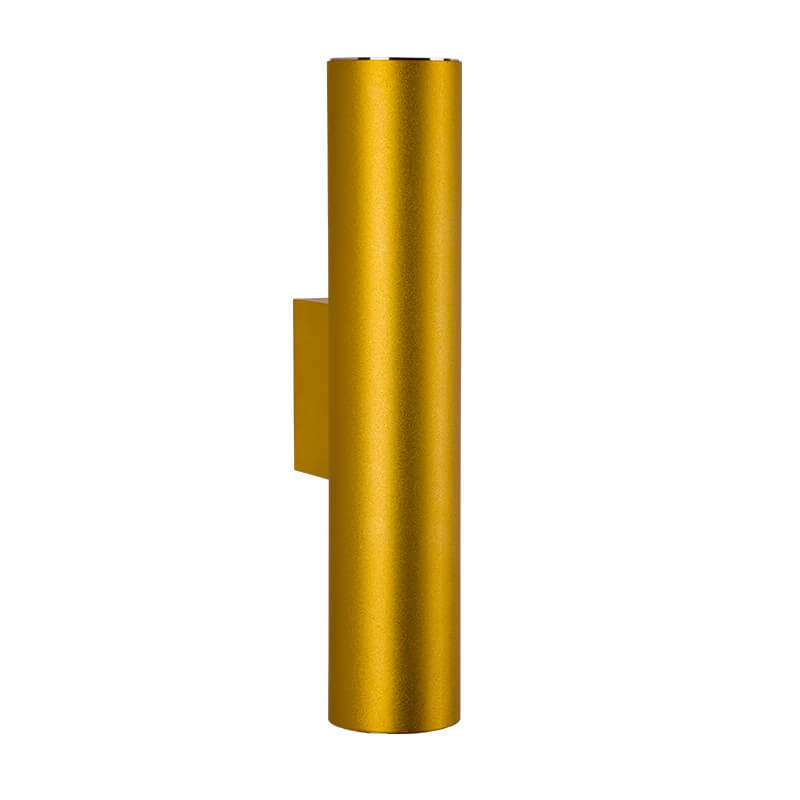 Kallista Minimalist Aluminum Cylinder Wall Sconce for Bedroom and Living Room Lighting