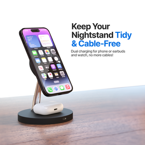 2-in-1 Wireless Charging Station