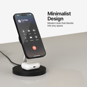 2-in-1 Wireless Charging Station