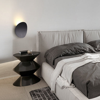 Alarielle Minimalist Curved Aluminum LED Wall Sconce for Hallway and Stairwell Lighting
