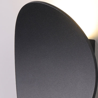 Alarielle Minimalist Curved Aluminum LED Wall Sconce for Hallway and Stairwell Lighting