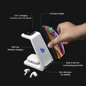 3-in-1 Wireless Charging Station