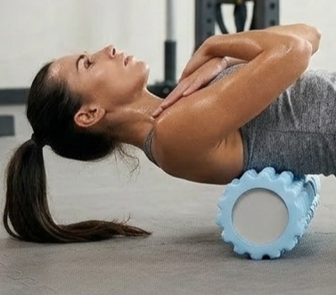 Foam Roller for Exercise – Textured Muscle Massage Roller, 11.8 x 3.1 x 3.1 Inches