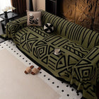Stretch Maze-Pattern Sofa Cover