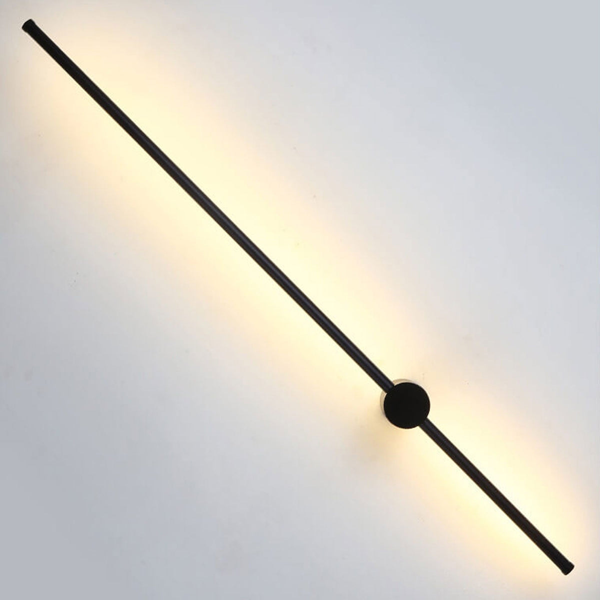 Xiomara Minimalist Aluminum LED Strip Wall Sconce with Dimmable Glow for Hallway Lighting