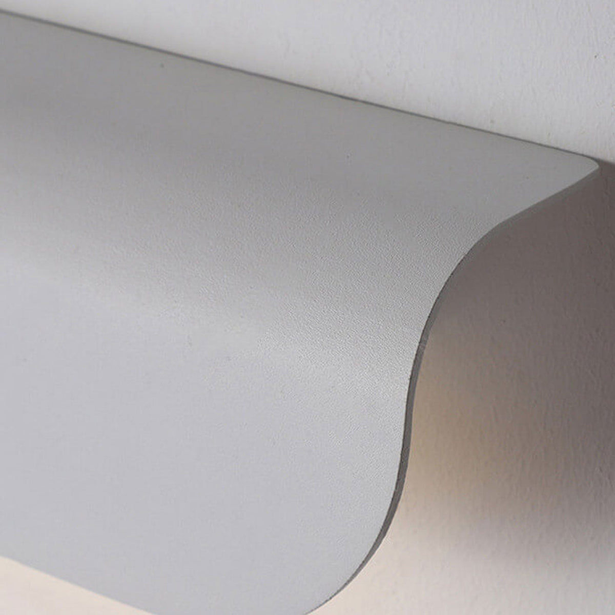 Winsloe Modern Curved Aluminum Outdoor Wall Light Weatherproof for Patio and Garden
