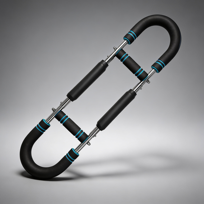 AxioZone Adjustable Arm Trainer — Spring Resistance for Chest, Arms & Shoulders