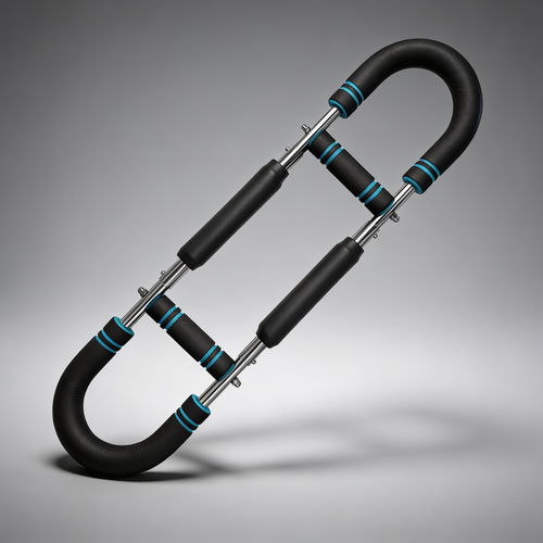 AxioZone Adjustable Arm Trainer — Spring Resistance for Chest, Arms & Shoulders