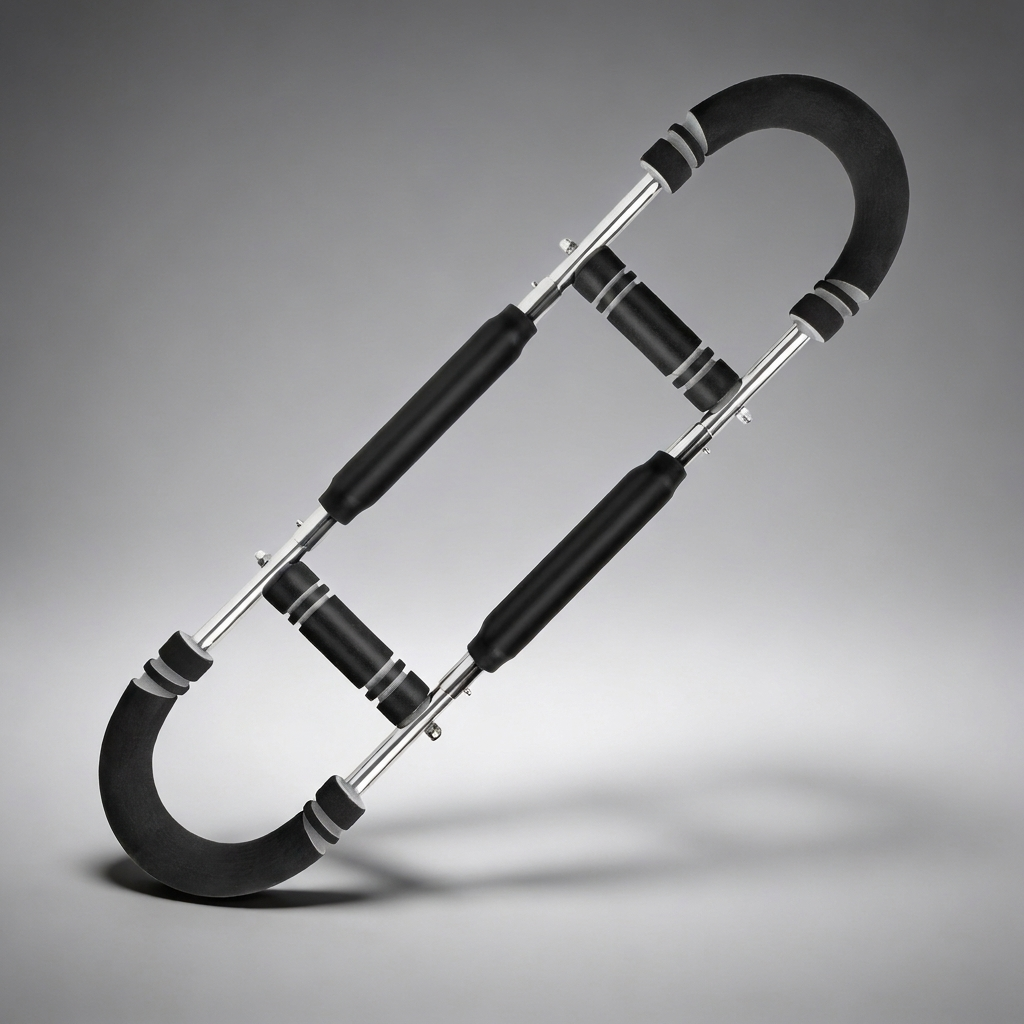 AxioZone Adjustable Arm Trainer — Spring Resistance for Chest, Arms & Shoulders