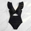 Tummy Control Ruched One-Piece Swimsuit