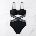 Cut-Out Push Up One-Piece Swimsuit
