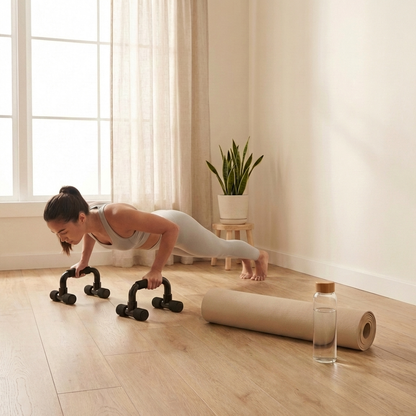 AxioZone Push-Up Handles — Deeper Range, Zero Wrist Pain, Better Results