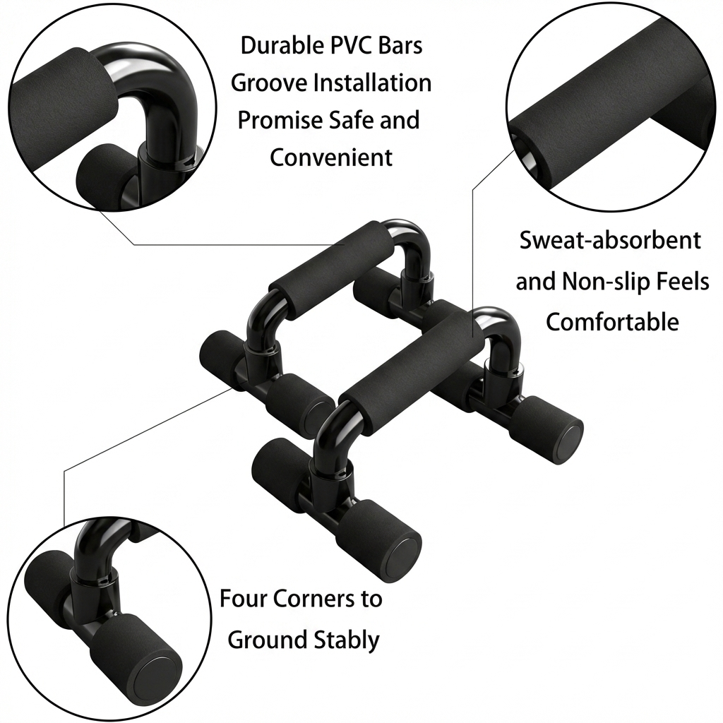 AxioZone Push-Up Handles — Deeper Range, Zero Wrist Pain, Better Results