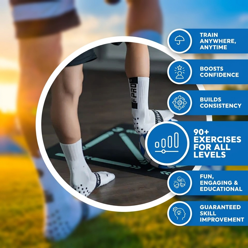 AxioZone Soccer Training Mat