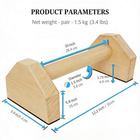 Non-Slip Calisthenics PowerBars