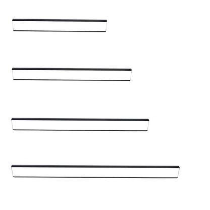 Isarelle Minimalist Black Aluminum LED Outdoor Wall Light Weatherproof for Patio and Entryway