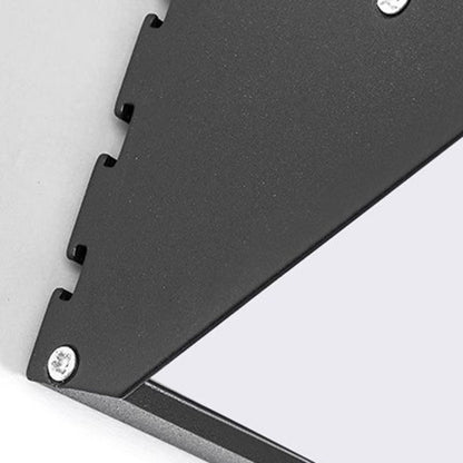 Isarelle Minimalist Black Aluminum LED Outdoor Wall Light Weatherproof for Patio and Entryway