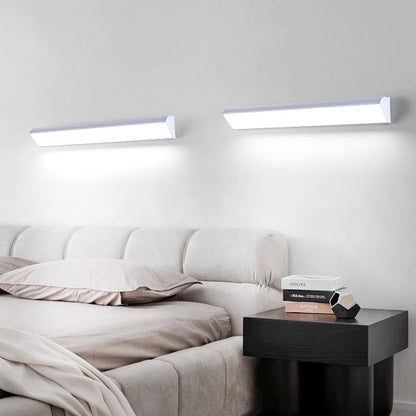 Isarelle Minimalist Black Aluminum LED Outdoor Wall Light Weatherproof for Patio and Entryway