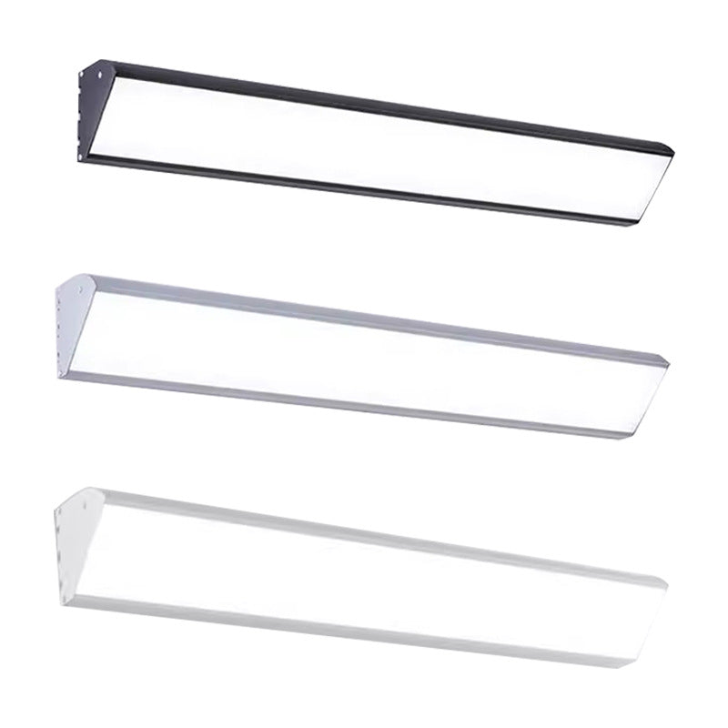 Isarelle Minimalist Black Aluminum LED Outdoor Wall Light Weatherproof for Patio and Entryway