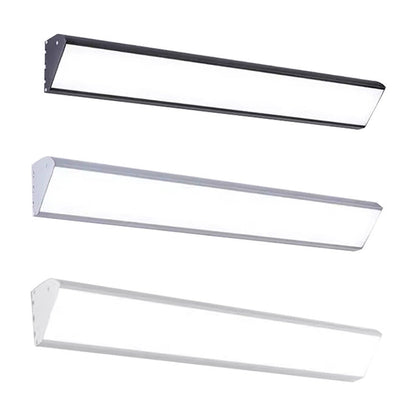 Isarelle Minimalist Black Aluminum LED Outdoor Wall Light Weatherproof for Patio and Entryway