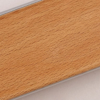 Ivorine Japanese Solid Wood LED Strip Wall Sconce for Hallway Accent Lighting