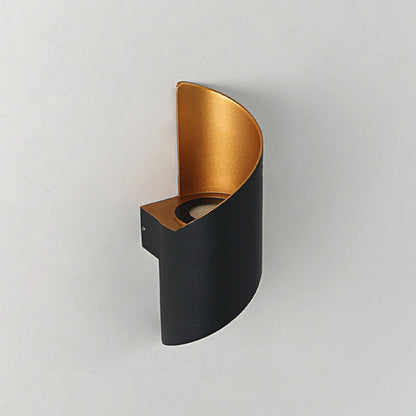 Ombrelle Minimalist Waterproof Aluminum LED Wall Sconce for Bedroom and Bath