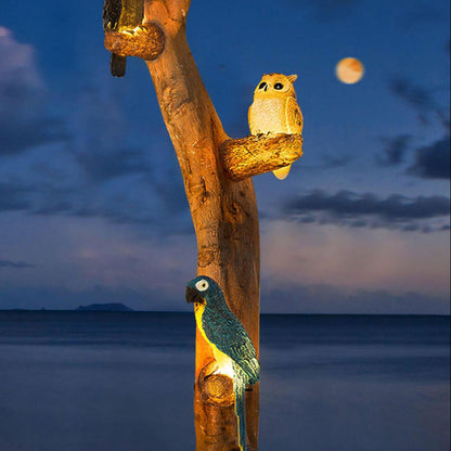 Joliette Colorful Resin Animal-Motif LED Outdoor Wall Light for Garden and Patio Accent