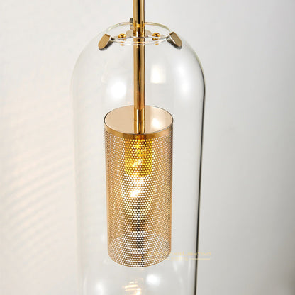 Kestrelle Scandinavian Gold Stainless Steel Cylinder Wall Sconce for Bedroom Reading Light