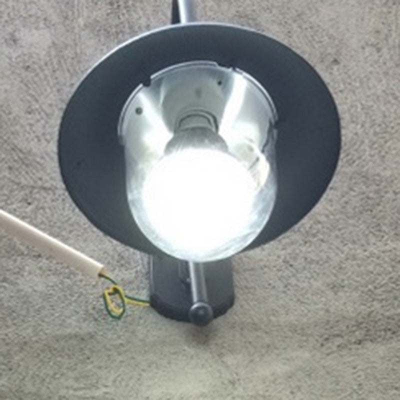 Ivresse Industrial Black Aluminum LED Wall Light Weatherproof for Patio and Porch