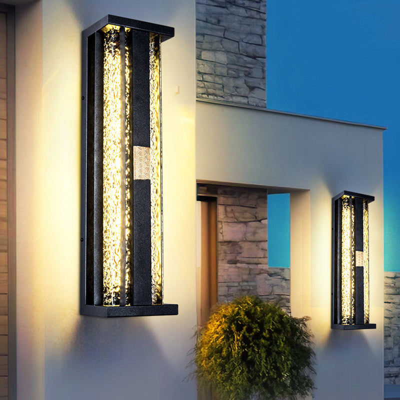 Havilland Luxury Stainless Steel Solar LED Wall Light Motion Sensing for Patio and Garden