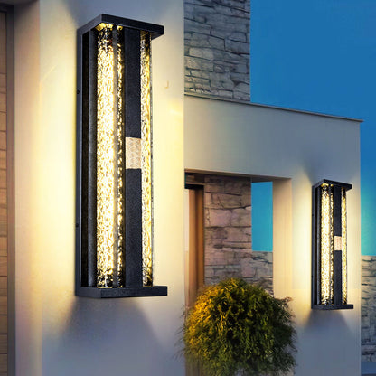Havilland Luxury Stainless Steel Solar LED Wall Light Motion Sensing for Patio and Garden