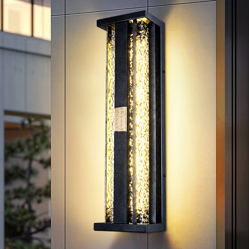Havilland Luxury Stainless Steel Solar LED Wall Light Motion Sensing for Patio and Garden